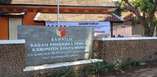 Kantor Bawaslu Banyuwangi/dok.