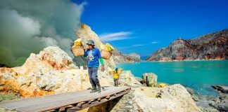 Keindahan panorama Kawah Ijen Banyuwangi yang masuk UNESCO Global Geopark. (foto/ist)