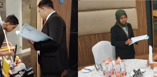 Para pramuwisata Banyuwangi mengikuti sertifikasi profesi berstandar ASEAN yang digelar LSP Bumi Sejahtera Banyuwangi, Kamis (11/5/2023) siang. (foto/ist)