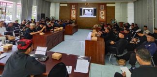 Sosialisasi pilkades serentak 51 desa di Kabupaten Banyuwangi.