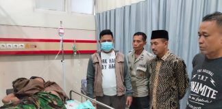 Pelaku pembacokan anak dan istri dirawat di RS Gambiran, Banyuwangi usai gagal bunuh diri.