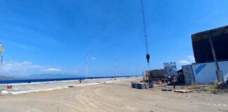 Pelabuhan swasta Masami di Banyuwangi tampak sepi akibat ditinggal kapal ikan.