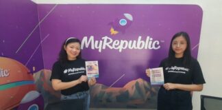 Partership and Marketing Manager MyRepublic di Banyuwangi Shelly Maryanti di Banyuwangi, Rabu (20/9/2023). (foto/ist)