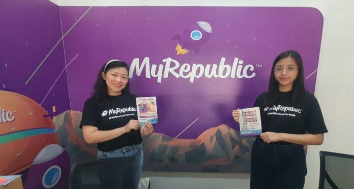 WhatsApp Image 2023-09-20 at 17.10.43 Partership and Marketing Manager MyRepublic di Banyuwangi Shelly Maryanti di Banyuwangi, Rabu (20/9/2023). (foto/ist)