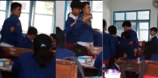 Aksi perundungan siswa SD viral di Banyuwangi.