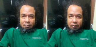 Dukun cabul diamankan di Polsek Gambiran, Banyuwangi. (foto/ist)