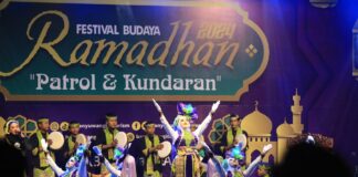 Festival Patrol dan Kundaran menyemarakkan bulan Ramadan di Banyuwangi, Senin (25/3/2024) malam. (Foto/ist)