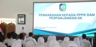 Tenaga PPPK Pemkab Banyuwangi menerima perpanjangan kontrak. (Foto/ist)