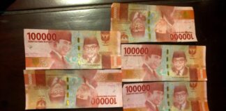 Barang bukti upal yang diamankan di Polsek Purwoharjo, Banyuwangi. (Foto/ist)