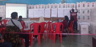 Rekapitulasi penghitungan suara pemilu. (Foto/dok)