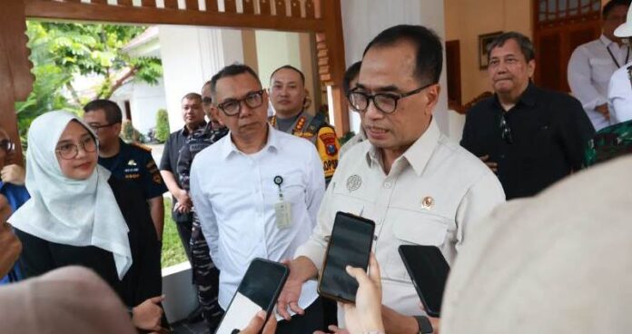 Menhub Budi Karya Sumadi melakukan kunjungan kerja ke Banyuwangi, Kamis (9/5/2024). (Foto/Humas Pemkab Banyuwangi)