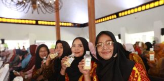 Pelaku UMKM Banyuwangi mendapatkan penyuluhan dari BPOM. (Foto/Humas Pemkab Banyuwangi)