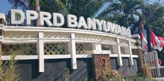 Kantor DPRD Banyuwangi. (Foto/udi)