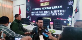 Divisi Teknis KPU Banyuwangi, Anang Lukman Afandi. (Foto/udi)