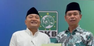 Pasangan Gus Makki-Ali Ruchi yang akan menantang calon petahana di Pilkada Banyuwangi. (Foto/ist)