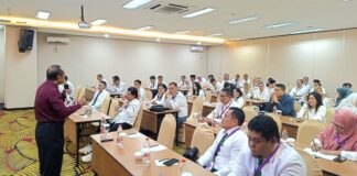 Jajaran DPRD Banyuwangi mengikuti bimtek yang digelar BPSDM Kemendagri Jatim di Malang, Selasa (17/9/2024) hingga Jumat (20/9/2024). (Foto/Sekretariat DPRD Banyuwangi)