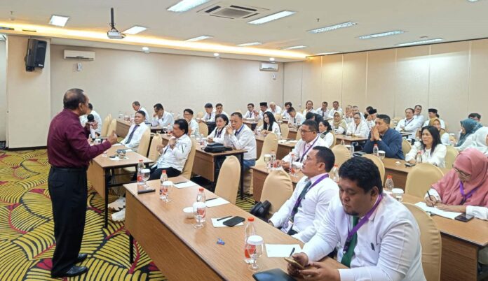 bimtek1 Jajaran DPRD Banyuwangi mengikuti bimtek yang digelar BPSDM Kemendagri Jatim di Malang, Selasa (17/9/2024) hingga Jumat (20/9/2024). (Foto/Sekretariat DPRD Banyuwangi)