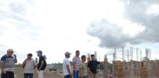 Revitalisasi sirkuit BMS Muncar, Banyuwangi. (Foto/Humas Pemkab Banyuwangi)
