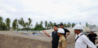 Sirkuit BMX di Muncar, Banyuwangi diusulkan menjadi tuan rumah kejuaraan dunia. (Foto/Humas Pemkab Banyuwangi)