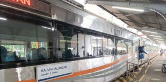 Dua rute KA ke Banyuwangi mengalami terlambatan akibat banjir di Jawa Tengah. (Foto/Daop 9 Jember)