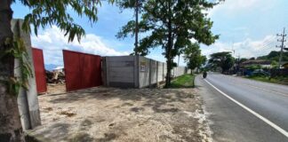 Proyek tambak di Dusun Selogiri, Desa Ketapang, Kecamatan Kalipuro, Banyuwangi yang diprotes warga. (Foto/ist)