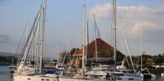 Kawasan Marina Boom Banyuwangi yang menjadi surga para pemilik yacht dari berbagai negara. (Foto/Humas Pemkab Banyuwangi)