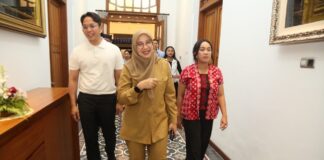 Bupati Lampung Selatan Radityo Egi Pratama berkunjung ke Banyuwangi untuk sharing pengembangan pariwisata, Senin (14/7/2025). (Foto/Humas Pemkab Banyuwangi)