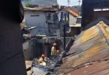 Kebakaran Melahap Rumah Warga Karangan Surabaya