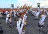 Atraksi budaya yang mendorong pariwisata ikut mendongkrak perekonomian Kabupaten Banyuwangi. (Foto/dok)