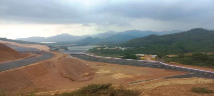 tambang Aktivitas pertambangan emas Tumpangpitu di Desa Sumberagung, Kecamatan Pesanggaran, Banyuwangi. (Foto/udi)