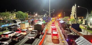 Arus kendaraan dari Pelabuhan Gilimanuk, Bali menuju Jawa meningkat menjelang pergantian tahun. (Foto/ASDP Ketapang – Gilimanuk)