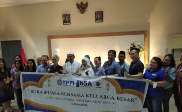 Buka Puasa Bersama NSA, YPPI, UWIKA Bersama Media