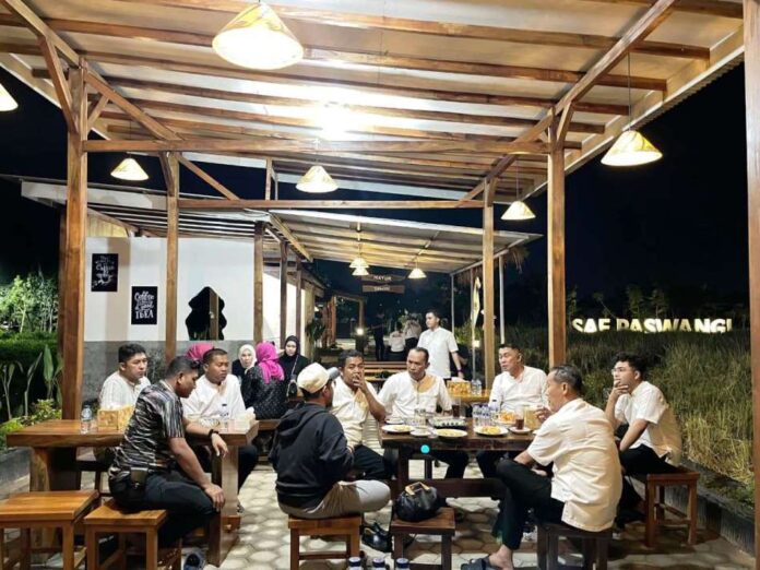 Lapas Banyuwangi membuka Sawah Gunung Café untuk pemberdayaan warga binaan, Senin (16/3/2026). (Foto/Humas Lapas Banyuwangi)