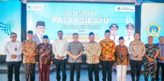 Diresmikan Mendag, Pasar Tradisional Sidayu Gresik Mulai Operasional