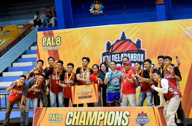 Tim Basket Bhayangkara Dewata Polda Bali Juara 1 ‘Executive League’