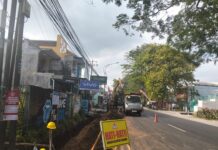 Ini Perbaikan Drainase Jalan K1 Ruas Jalan Kepanjen-Pagak