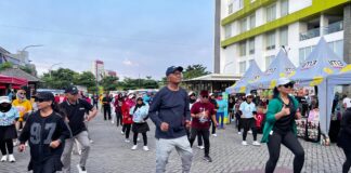 Kolaborasi Dafam Pacific Caesar Surabaya – AWS, Hadirkan Senam Dahlan Iskan