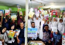 Sumringahnya Anak-Anak Pedalaman Mendapat Ribuan Buku Baru dari PNM. (Foto/ist)