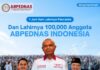 ABPEDNAS Cetak Sejarah, Raih 100.000 Anggota Bertepatan Hari Lahir Pancasila 2026