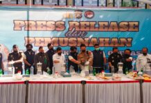 Polda Bali Ungkap 111 Kasus, Musnahkan BB Senilai Rp 13 Miliar