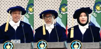 Sokong Kemajuan Pendidikan Indonesia, ITS Kukuhkan Lima Profesor Baru