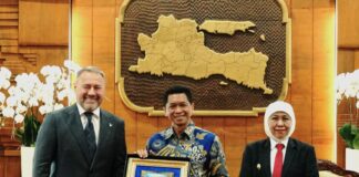 Kenalkan Teknologi Kapal Cepat, ITS – Rusia Audiensi dengan Gubernur Jatim