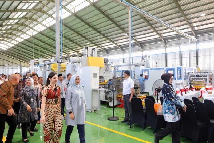 Pabrik kaleng kemasan berkapasitas 600 juta biji dibangun di Muncar, Banyuwangi, Jumat (3/7/2026). (Foto/Humas Pemkab)