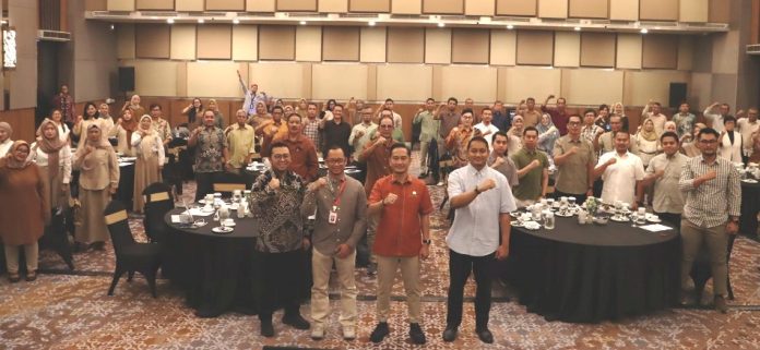 Kantor OJK Jember menggelar Evaluasi Kinerja BPR dan BPRS Semester I Tahun 2026 serta Penguatan Kapasitas Pegawai BPR dan BPRS di Yogyakarta, Rabu (15/7/2026). (Foto/Dok. OJK Jember)