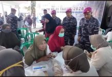 Cegah Penyebaran Virus Influenza A, Rumkitalmar Ewa Pangalila Gelar Pemeriksaan Kesehatan Gratis untuk Warga