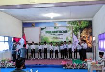 Usung Pelajar NU, PK IPNU-IPPNU Yaspimu Pamekasan Dilantik