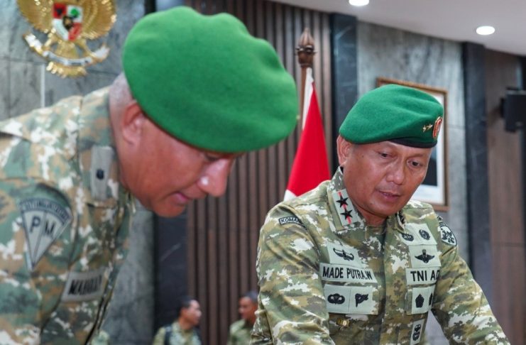 Selamat Datang Pangdam IX/Udayana yang Baru Mayjen TNI Putra Widiastawa, Piek Budyakto Pimpin Kodam V/Brawijaya