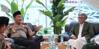 Harmonis, Kapolri Silaturahmi dengan Rais Aam PBNU di Surabaya