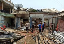 Gudang Terbakar, Bos Kayu Rugi Ratusan Juta Rupiah