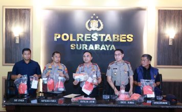 Polisi Amankan Sebelas Orang, Diduga Pemicu Ricuh Demo Mahasiswa di Surabaya